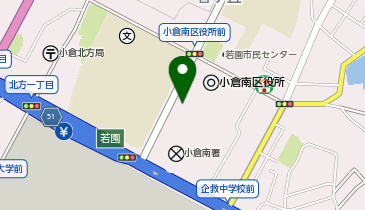 [EV]小倉南区役所の地図画像