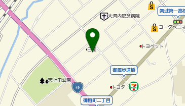 [EV]福島日産自動車 いわき内郷店の地図画像