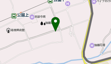 [EV]メルヴェール箱根強羅の地図画像