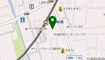 [EV]エムズタウン三郷中央店の地図画像