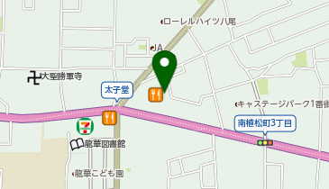 [EV]キコーナ八尾太子堂店の地図画像