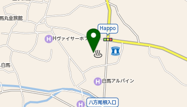 [EV]【休止中】八方の湯の地図画像