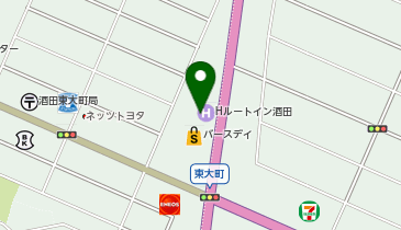 [EV]ホテルルートイン酒田の地図画像