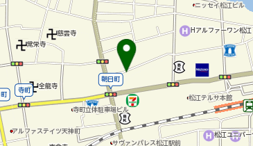 [EV]ドーミーインEXPRESS松江の地図画像