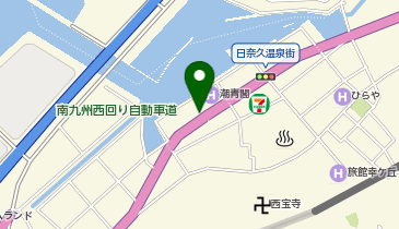 [EV]日奈久温泉 ホテル潮青閣の地図画像