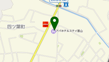 [EV]アパホテル富山の地図画像