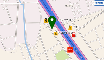 [EV]アリーナ美女木店の地図画像