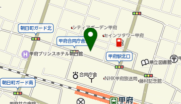 [EV]ホテルクラウンヒルズ甲府の地図画像