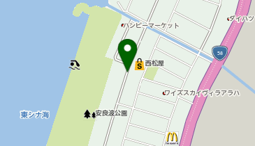 [EV]ビーチサイドアネックスの地図画像