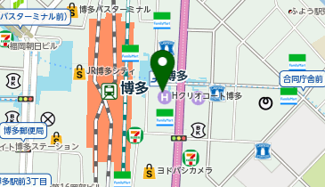 [EV]ホテルクリオコート博多の地図画像