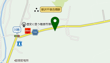 [EV]新沢千塚古墳群公園の地図画像