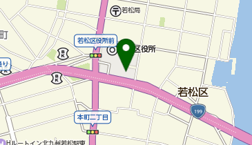 [EV]若松区役所の地図画像