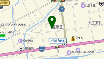 [EV]人吉温泉 あゆの里の地図画像