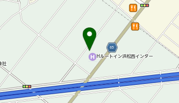[EV]ホテルルートイン浜松西インターの地図画像