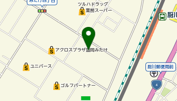 [EV]サンデー盛岡みたけ店の地図画像