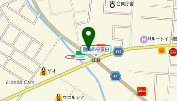 [EV]マルハン鶴岡店の地図画像