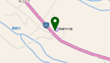 [EV]奥飛騨温泉郷・新平湯旅館 飛騨牛の宿の地図画像