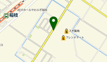 [EV]フレンドマート 稲枝店の地図画像