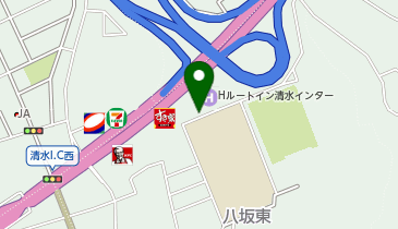 [EV]ホテルルートイン清水インターの地図画像