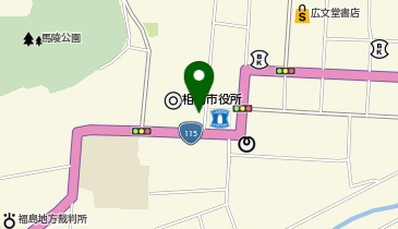 [EV]相馬市役所の地図画像