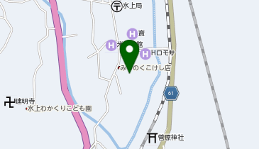 [EV]水上温泉 あらたし みなかみの地図画像