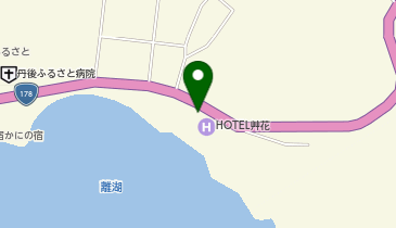 [EV]HOTEL&湖邸 艸花の地図画像