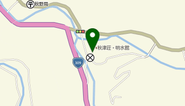 [EV]下市温泉秋津荘 明水館の地図画像