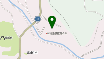 [EV]木城温泉館湯ららの地図画像