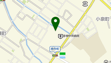 [EV]彦根中央病院の地図画像