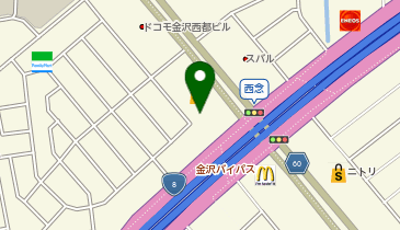 [EV]金沢なごみ亭 北都の地図画像