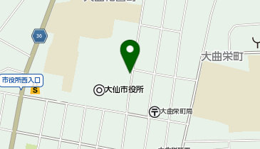 [EV]大曲体育館の地図画像