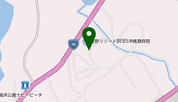 [EV]BEB5沖縄瀬良垣の地図画像