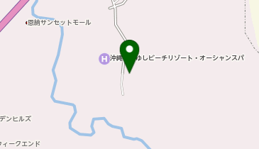 [EV]沖縄かりゆしビーチリゾート・オーシャンスパの地図画像
