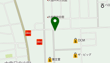 [EV]大曲市民会館の地図画像