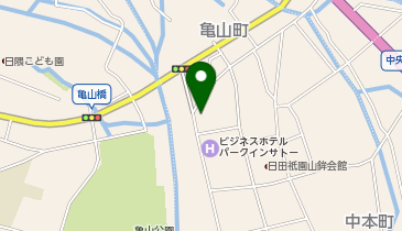 [EV]ホテルアウルム日田の地図画像