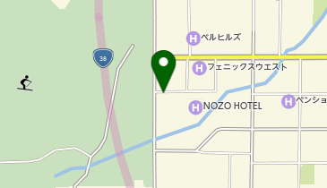 [EV]ホテルナトゥールヴァルト富良野の地図画像