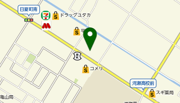 [EV]平和堂 日夏店の地図画像