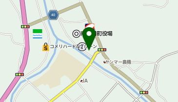 [EV]南小国町役場庁舎駐車場の地図画像