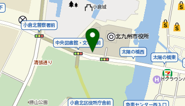 [EV]市営勝山公園地下駐車場の地図画像