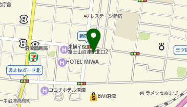 [EV]静鉄ホテルプレジオ沼津の地図画像