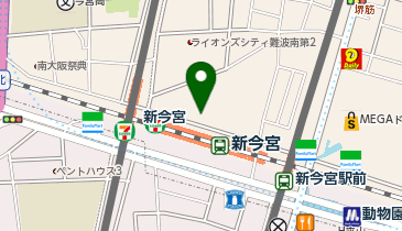 [EV]OMO7大阪の地図画像