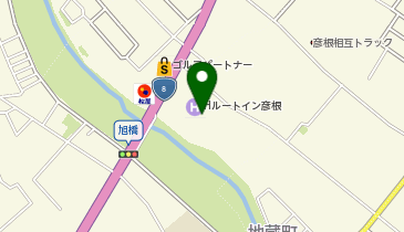 [EV]ホテルルートイン彦根の地図画像