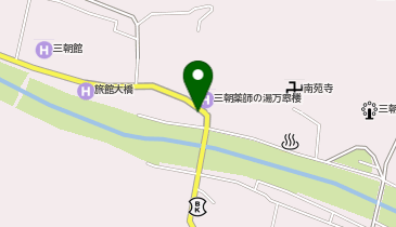 [EV]三朝薬師の湯 万翆楼の地図画像