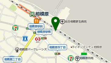 [EV]ホテルクラウンヒルズ相模原駅前の地図画像