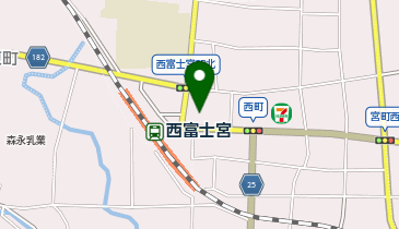 [EV]ホテルクラウンヒルズ富士宮の地図画像