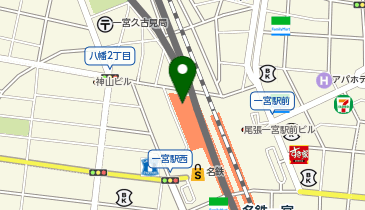 [EV]一宮P・Bの地図画像