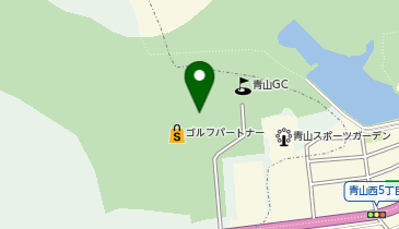 [EV]青山ゴルフ練習場の地図画像