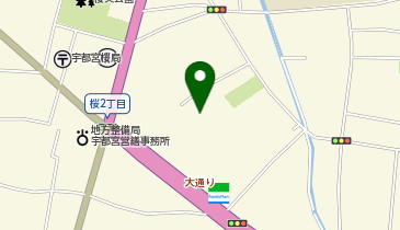 [EV]ライブガーデン宇都宮桜店の地図画像