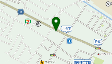 [EV]フレンドマート南草津店の地図画像