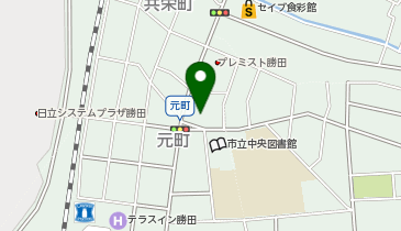 [EV]ホテルクラウンヒルズ勝田2号 元町店の地図画像
